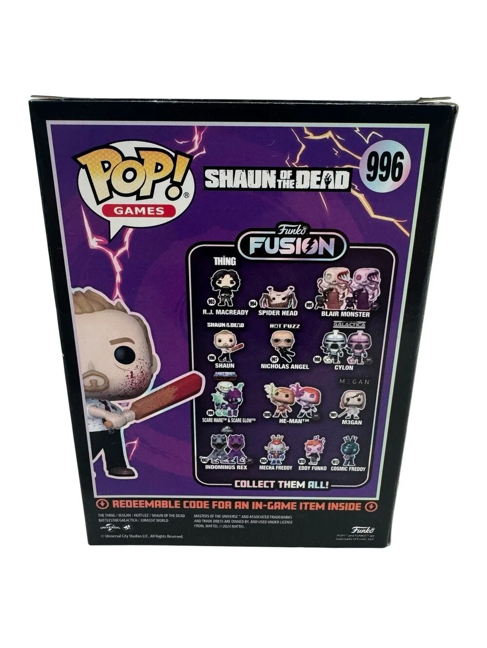 Funko Pop! Fusion #996 - Shaun (Bloody) Shaun Of The Dead